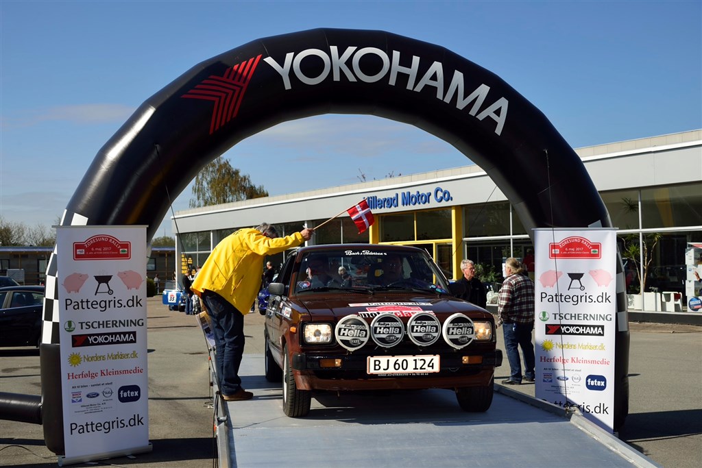 Eksperter i pålidelighedsrally: Brødrene Poul og Egon Brøndum fra Randers blev de samlede vindere af Oresund Rally med deres Toyota Starlet fra 1982.
